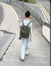 瓏驤新款瓏驤Le Pliage 系列女包中號(hào)雙肩背包 環(huán)?？?森林綠 10284 919 479 曬單實(shí)拍圖