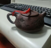 徐保國 【銷(xiāo)量10萬(wàn)+】宜興紫砂壺手工茶壺節日禮物泡茶壺 紫泥仿古壺 徐保國 球孔 天道酬勤石瓢 曬單實(shí)拍圖