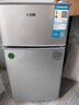 奧克斯小冰箱家用小型迷你冷藏冷凍兩用出租房宿舍用節能省電寢室辦公室電冰箱 【熱賣(mài)款 升級凈化去味】22A126DW銀 曬單實(shí)拍圖