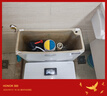 沐唯（muvi）馬桶進(jìn)水閥通用上水閥廁所蹲坑坐便器沖便抽水箱配件浮球閥 曬單實(shí)拍圖