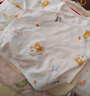 童泰新生兒半背衣嬰兒衣服純棉四季0-3月寶寶上衣滿月服2件裝 黃色 52 曬單實拍圖
