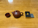 百年利永宜興紫砂壺純?nèi)止ぴV大紅袍西施壺功夫茶具泡茶壺套裝250ml 曬單實(shí)拍圖