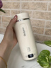 班花班草恒溫水壺嬰兒家用外出沖奶恒溫杯無(wú)線(xiàn)便攜保溫杯熱水壺調奶器 有線(xiàn)插電（可加熱100℃） 500ml 曬單實(shí)拍圖