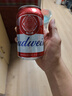 百威啤酒紅罐淡色拉格330ml*24聽(tīng)整箱裝濃郁麥香 中秋送禮  曬單實(shí)拍圖
