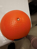 蒙拓嘉實(shí)心球2KG中考專(zhuān)用全國中小學(xué)生比賽訓練投擲防滑健身球2公斤 2kg 橙色 曬單實(shí)拍圖