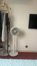 美的（Midea）【暴風(fēng)循環(huán)】空氣循環(huán)扇大風(fēng)量搖頭電風(fēng)扇家用臺(tái)式落地扇輕音臥室節(jié)能小風(fēng)扇柔風(fēng)輕羽扇 FGA24TQ 曬單實(shí)拍圖