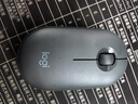 羅技（Logitech）時尚系列 PEBBLE鼠標(biāo) 無線藍牙鼠標(biāo) 辦公靜音鼠標(biāo) 女性鼠標(biāo)對稱鼠標(biāo) 鵝卵石造型 石墨黑 曬單實拍圖