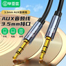 畢亞茲 車(chē)用AUX音頻線 2米 3.5mm公對(duì)公車(chē)載連接線 耳機(jī)線 適用于手機(jī)/平板/功放/MP3/DVD/筆記本/汽車(chē) 曬單實(shí)拍圖