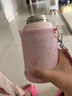 BABLOV花伴森保溫杯女士水杯高顏值便攜大容量杯學(xué)生兒童吸管杯禮物 曬單實(shí)拍圖
