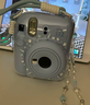 富士（FUJIFILM）一次成像相機拍立得 mini12海外版 升級款 拍立得旅游拍照送禮物 mini12 灰 官方標配 曬單實(shí)拍圖