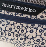 marimekko禮物【Unikko游霓可印花】2025早秋新款NEAT輕便百搭單肩包 深海軍藍、米白色 曬單實(shí)拍圖
