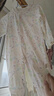 婧麒（JOYNCLEON）新生嬰兒衣服純棉初生寶寶嬰兒對開(kāi)連體衣春秋季睡衣打底哈衣 五彩樹(shù)葉 66 曬單實(shí)拍圖