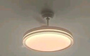 歐普（OPPLE）風(fēng)扇燈吊扇燈遙控LED照明Ra95餐廳臥室吊燈變頻低噪包安裝 冰風(fēng)白 曬單實(shí)拍圖