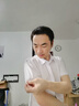 啄木鳥（TUCANO）短袖襯衫男士夏季抗皺免燙襯衣商務休閑百搭上衣男裝 白色 XL 曬單實拍圖