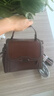 ANDSEEYOU品牌手提包女包包女包真皮百搭單肩包斜挎包女送老婆女友閨蜜七夕 咖啡色 曬單實(shí)拍圖