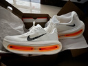 耐克（NIKE）官方NIKE VOMERO PREMIUM 耐克頂級邁柔公路跑步鞋IQ4035 100帆白/黑/椰奶色/荷蘭橙 43 曬單實(shí)拍圖