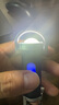 魔鐵鑰匙扣手電筒 迷你多功能強光 充電帶掛鉤 遠射戶外家用照明燈 黑色 曬單實拍圖