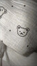 曇蓓漫兒童睡衣春秋季衣服寶寶分體套裝1-3歲嬰幼兒家居服男女棉紗長(cháng)袖 兒童睡衣套裝【白色小熊】柔軟舒適 80 【建議身高70-80cm】 曬單實(shí)拍圖