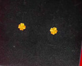 周六福足金999四葉草黃金耳釘女耳飾七夕禮物計價(jià)AA096009 一對 約0.73g 曬單實(shí)拍圖