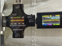 炬為Type-C PD多功能測試儀數(shù)顯電壓表電流表usb充電檢測儀充電器測量儀 usb測電器功率計 中文彩屏版雙向電流usb PD檢測儀 彩屏版 曬單實拍圖