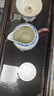 不拙汝窯三才蓋碗青花瓷茶碗防燙茶具分茶器帶茶漏過(guò)濾網(wǎng)蓋碗三件套 曬單實(shí)拍圖
