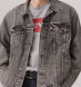 Levi's李維斯秋季新款男士牛仔夾克時(shí)尚潮流百搭長(cháng)袖上裝外套 曬單實(shí)拍圖