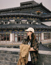 Shelley Jones復(fù)古格子襯衫男春秋季高街vibe寬松百搭翻領(lǐng)長(zhǎng)袖襯衣美式休閑上衣 咖啡格 XL [推薦120-140斤] 曬單實(shí)拍圖