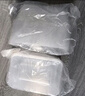 特美居一次性飯盒方形750型*20套 外賣(mài)打包野餐盒加厚帶蓋塑料可微波 曬單實(shí)拍圖