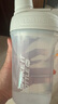 樂(lè )扣樂(lè )扣（LOCK&LOCK）塑料水杯搖搖杯健身男士蛋白粉隨手杯學(xué)生便攜運動(dòng)大容量檸檬杯子 月白灰 720ml 曬單實(shí)拍圖