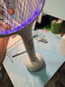 質(zhì)零數顯電蚊拍充電式強力蒼蠅拍家用滅蚊神器紫光誘蚊自動(dòng)滅蚊小米白 曬單實(shí)拍圖
