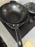 蘇泊爾 SUPOR 鑄鐵不易銹健康無涂層鐵鍋32cm炒菜鍋EC32LF01 曬單實拍圖