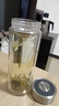希諾（HEENOOR）雙層玻璃杯男士高檔保溫車載水杯家用隔熱大容量茶杯定制新年送禮 6702-345毫升+ 適中款 假一罰萬 曬單實(shí)拍圖