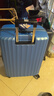 新秀麗（Samsonite）行李箱25英寸拉桿箱豎條紋大容量旅行箱包托運(yùn)密碼箱藍(lán)色GU9 曬單實(shí)拍圖