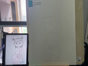 蒙瑪特 畫架櫸木前傾畫架抽屜式折疊兒童油畫架寫生素描畫板畫架木制廣告展示架素描銷冠V XD25-SK08 曬單實(shí)拍圖