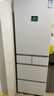 松下（Panasonic）【國家補貼20%】小冰糕日系多門冰箱法式小戶型410家用超薄風冷無霜自動制冰一級能效NR-JE41PXA-W 曬單實拍圖