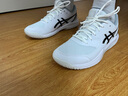 亞瑟士ASICS男子緩震防滑網(wǎng)球鞋GEL-DEDICATE 8 白色/黑色43.5 曬單實(shí)拍圖