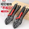 德力西大力鉗多功能夾鉗工具萬能壓力鉗工業(yè)級(jí)手動(dòng)固定萬用鉗子 工業(yè)旗艦款10寸圓口-店長(zhǎng)推薦 曬單實(shí)拍圖