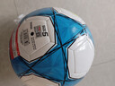 李寧（LI-NING）足球中考標準五號球成人青少年兒童中小學(xué)生4號球訓練比賽專(zhuān)用球 【5號】機縫039【白/藍】 曬單實(shí)拍圖