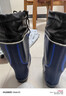 非常行（Jolly Walk）雨鞋男 冬季加絨中高筒雨靴保暖防滑雨鞋 JW292 藍黑 42  曬單實(shí)拍圖