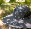 回力遮陽(yáng)帽男防曬帽戶(hù)外遮臉太陽(yáng)帽護頸防紫外線(xiàn)釣魚(yú)草帽簡(jiǎn)約漁夫帽 曬單實(shí)拍圖