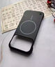 耐度適用于蘋(píng)果17promax手機殼新款磁吸無(wú)邊框散熱半包鏡頭保護硬殼防摔輕薄膚感裸機手感簡(jiǎn)約時(shí)尚 蘋(píng)果17promax【黑色】細圈磁吸 1 曬單實(shí)拍圖