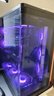 愛國者（aigo）星璨 辰 黑色 游戲電腦臺式主機箱 360水冷位/ATX主板/一體弧面玻璃/左右分倉海景房/5090顯卡 曬單實拍圖