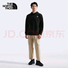 北面（The North Face）情侶款30周年衛(wèi)衣連帽舒適耐穿戶外穿搭8ATD JK3/宇宙黑 3XL 曬單實(shí)拍圖