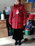鴨鴨（YAYA）中長(cháng)款羽絨服女2025冬季新款韓版休閑時(shí)尚顯瘦加厚保暖女士外套XH 棗紅色 M 曬單實(shí)拍圖
