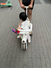 ANGI BABY兒童三輪車兒童腳踏車寶寶三輪車帶剎車手推車輕便遛娃神器 【旗艦款】 卡其棕 六一兒童節(jié)禮物兒童三輪車手推車 曬單實(shí)拍圖