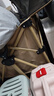 牧高笛（MOBIGARDEN）云際S聚攏四向折疊露營(yíng)推車(chē)寬輪帶剎車(chē)營(yíng)地車(chē) NX25689004 細沙黃 曬單實(shí)拍圖