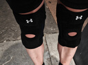 安德瑪（Under Armour）護(hù)膝運(yùn)動(dòng)專業(yè)跑步登山用半月板夏季籃足羽毛球騎行跳繩膝關(guān)節(jié)護(hù)具 曬單實(shí)拍圖