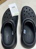 卡駱馳（crocs）經典泡芙Clog男女一腳蹬懶人沙灘鞋 CR207521-001 38 曬單實拍圖