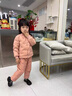 G.DUCKKIDS兒童輕薄羽絨服內(nèi)膽上衣冬套裝保暖內(nèi)衣寶寶女童男中大童羽絨褲 03套裝粉色 170碼適合身高150-160cm 曬單實(shí)拍圖