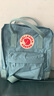 FJALLRAVEN北極狐雙肩包女大學(xué)生背包書(shū)包23561-501天藍7L Kanken Mini 曬單實(shí)拍圖